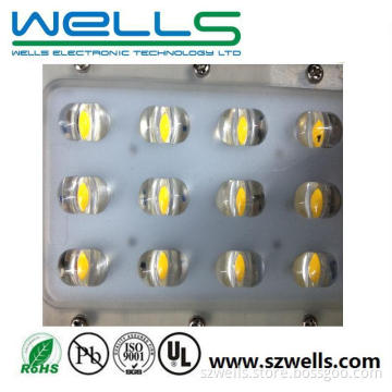 Prototype Aluminum LED Light PCB Circuit Board Assembly